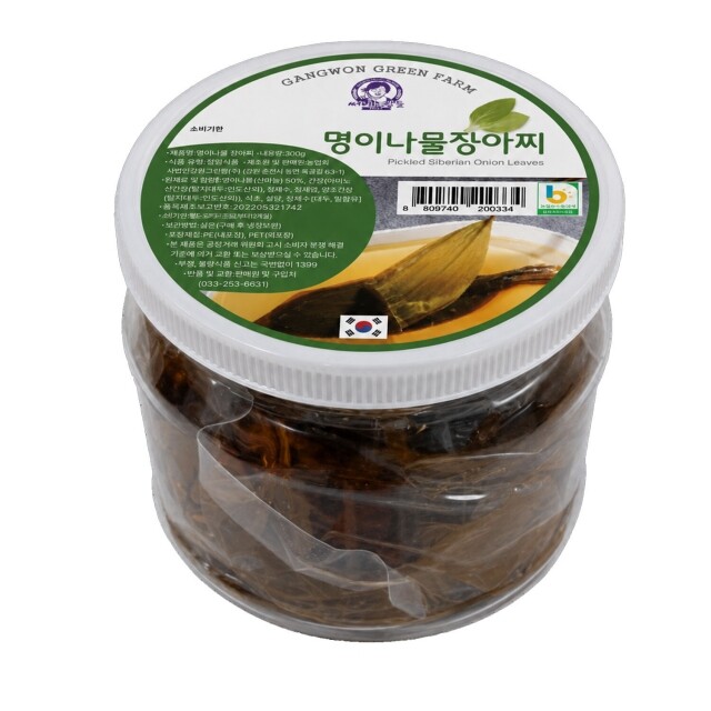 춘천몰,써니농장들 명이나물 장아찌 (300g)
